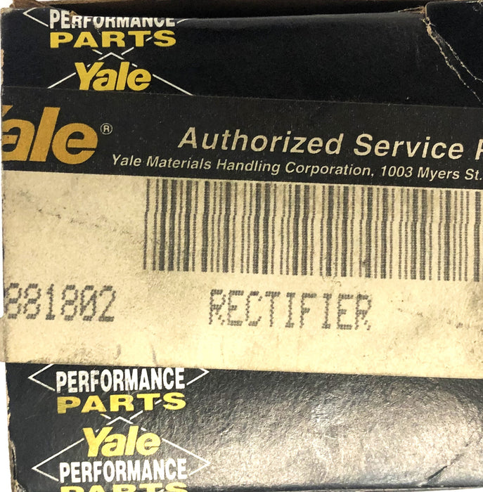 Yale Rectifier 5118818-02 (9431) NOS