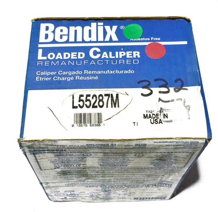 Bendix Re-Manufactured Loaded Caliper L55287M NOS