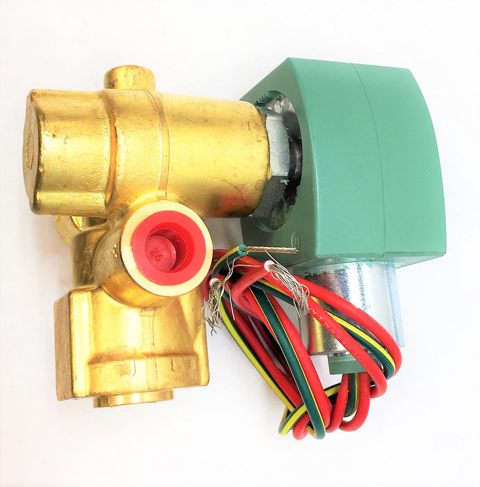 ASCO RedHat 1/4" Brass Solenoid Valve 8321G001 (MX194) NOS