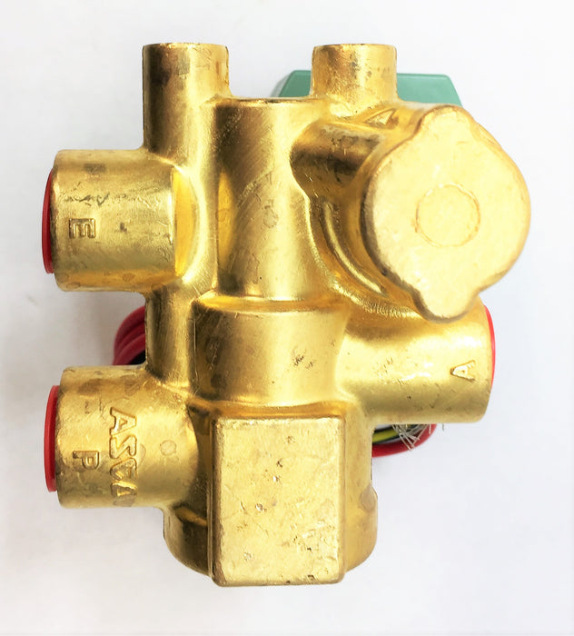 ASCO RedHat 1/4" Brass Solenoid Valve 8321G001 (MX194) NOS