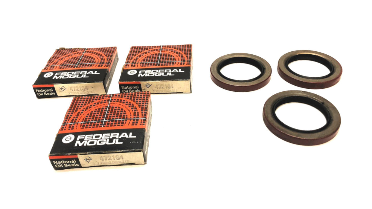 Federal-Mogul National Oil Seal 472164 [Lot of 3] NOS