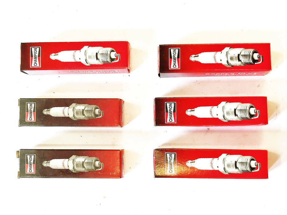 Champion Copper Plus Spark Plug 843 [Lot of 6] NOS