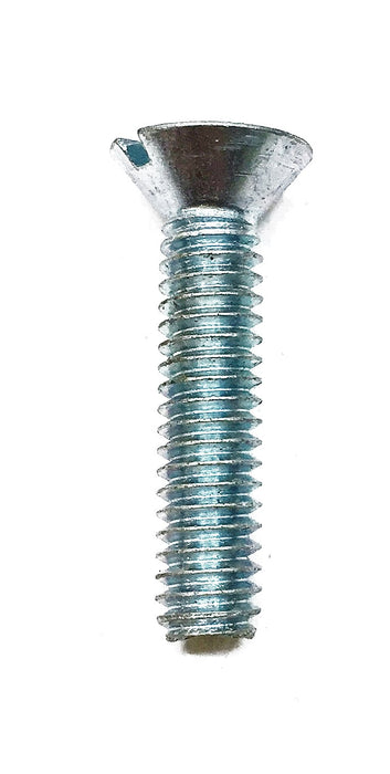 SBS 2-24 X 1" Flat Slotted Zinc Machine Screw 5305-318 (100pcs) NOS