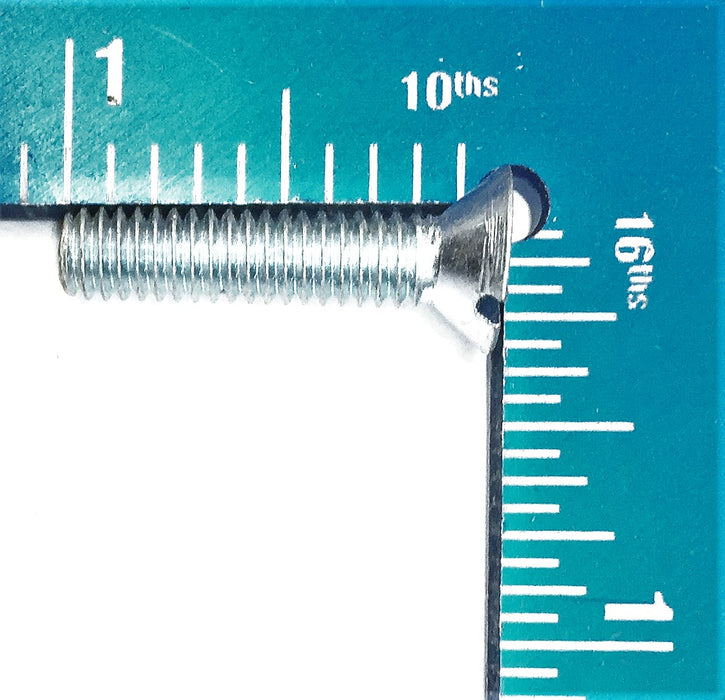 SBS 2-24 X 1" Flat Slotted Zinc Machine Screw 5305-318 (100pcs) NOS