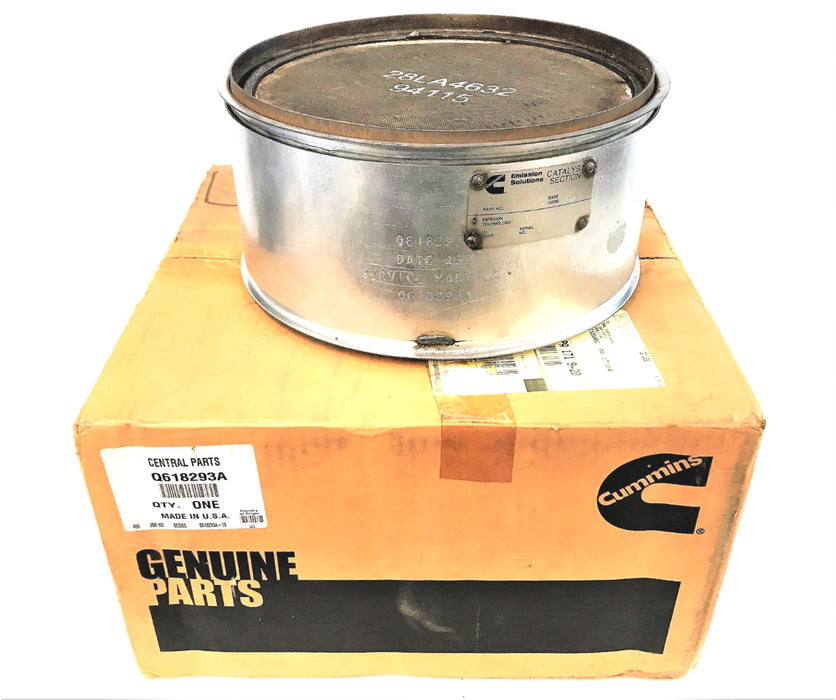 CUMMINS OEM DIESEL OXIDATION CATALYST Q618293A NOS