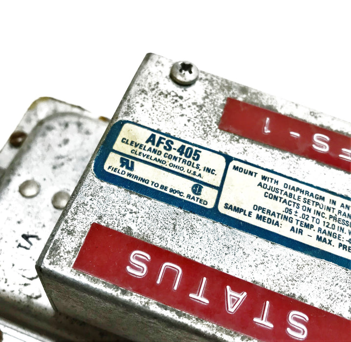 Cleveland Controls Air Flow Switch AFS-405