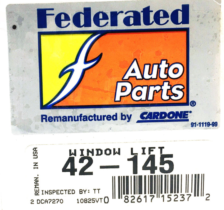 Federated Auto Parts Cardone Window Lift Motor 42-145 USED