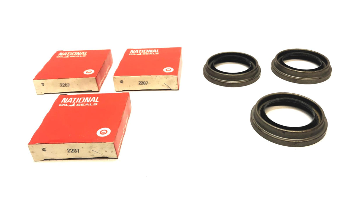 National Wheel Seal 2207 [Lot of 3] Nos