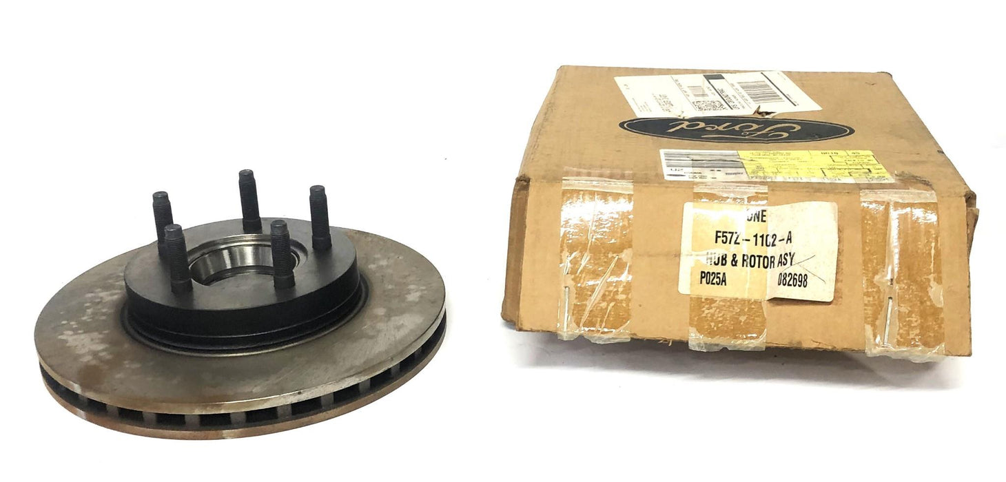 Ford OEM Disc Brake Hub And Rotor Assembly F57Z-1102-A NOS