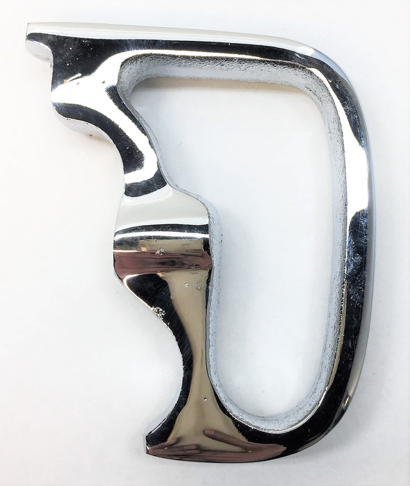 UNBRANDED Chrome Ladder Rack Handle with 3/8" Threaded Opening 543320 NOS