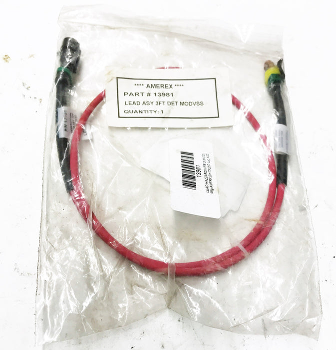 Amerex 3' Wire Lead 13981 NOS