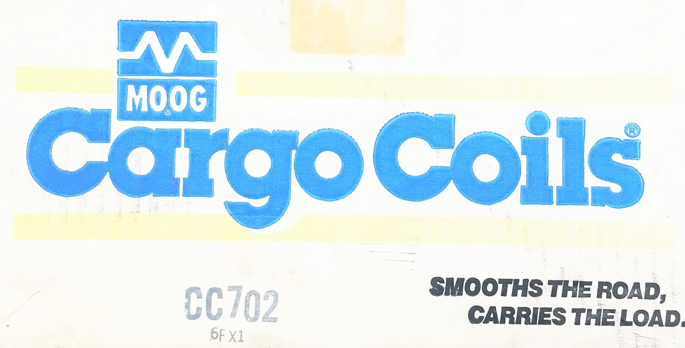 Moog Suspension Coil Spring Set Black Pair CC702 NOS