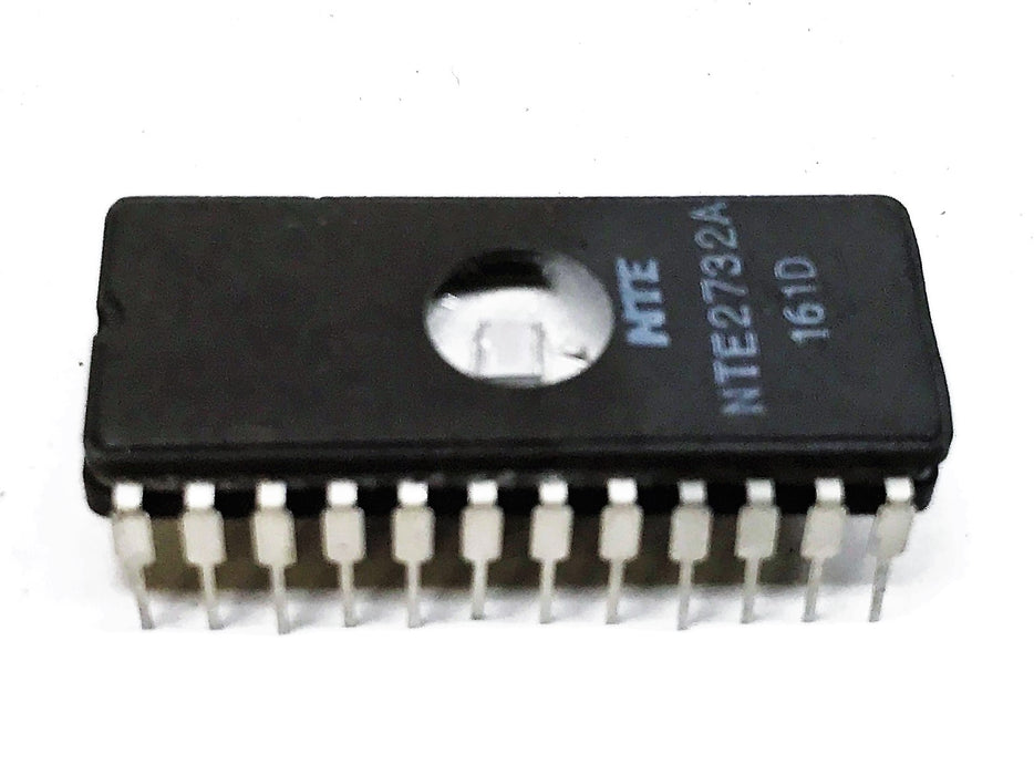 NTE Integrated Circuit, NMOS, 32K EPROM, UV, 200ns, NTE2732A NOS