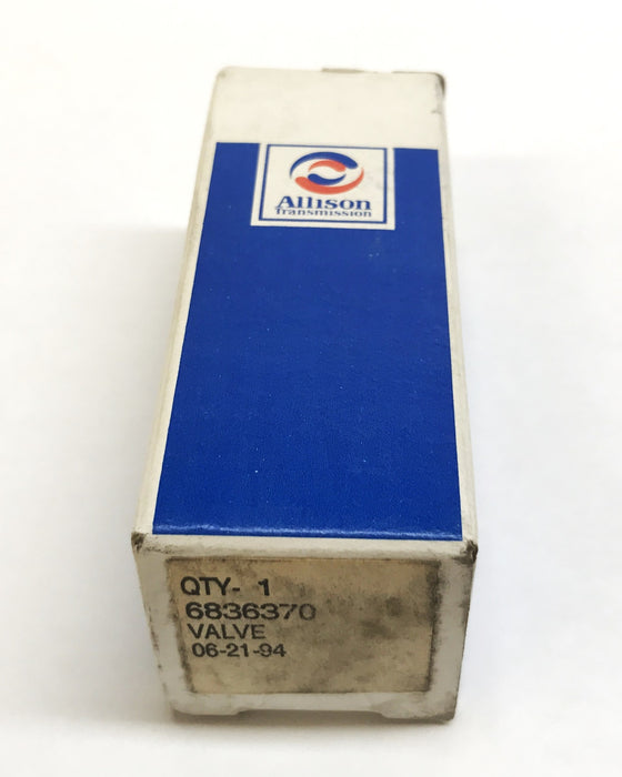 Allison Transmission Modulator Valve 6836370 NOS