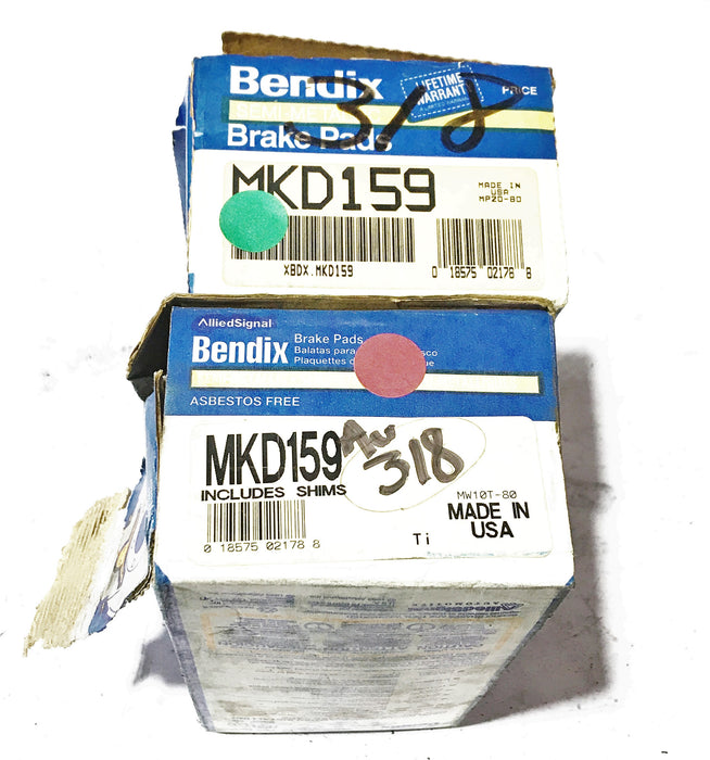 Bendix Brake Pad Set MKD159 [Lot of 2] NOS