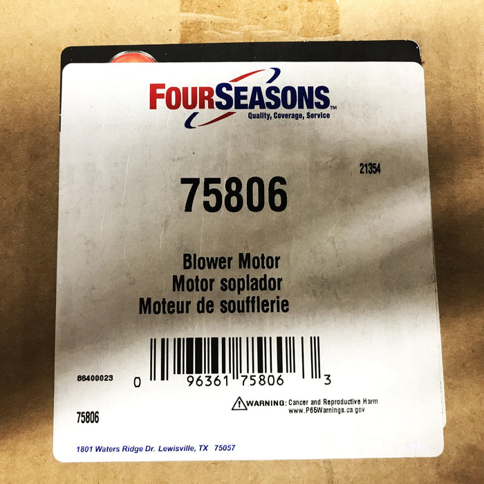Four Seasons Blower Motor Assembly 758062 NOS