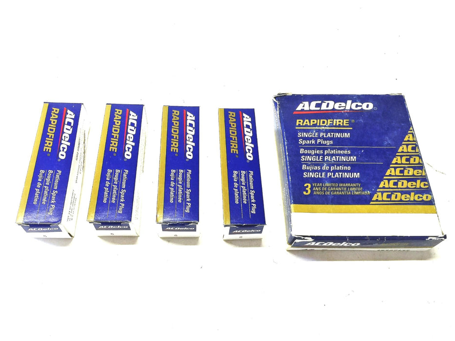 AC Delco Spark Plugs #6 19307137 (Pack of 4) [Lot of 2] NOS