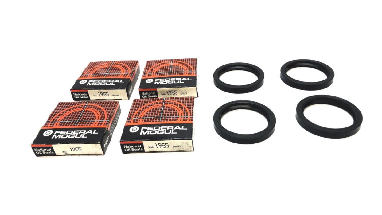 Federal-Mogul National Oil Wheel Seal 1955 [Lot of 4] NOS