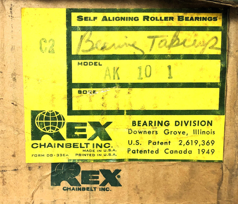 REX Chainbelt INC Bearing Adapter Sleeve Set S10-215 (AN17, W17) NOS