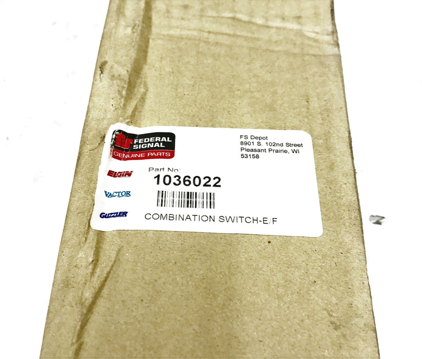 Elgin/Federal Signal Combination Switch 1036022 NOS