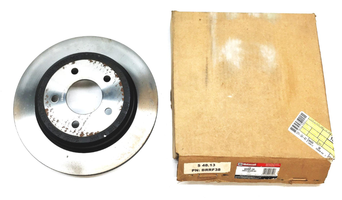 Motorcraft Ford Disc Brake Rotor BRRF-38 (3W7Z-2C026-AA) NOS