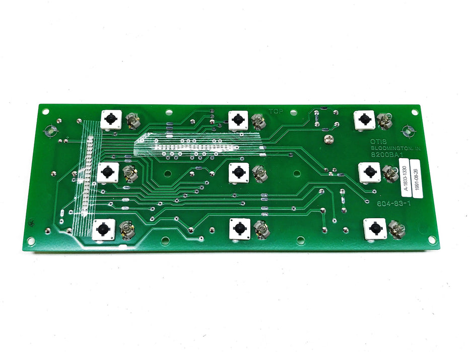 Otis Elevator Car Button Circuit Board 8200BA1 NOS