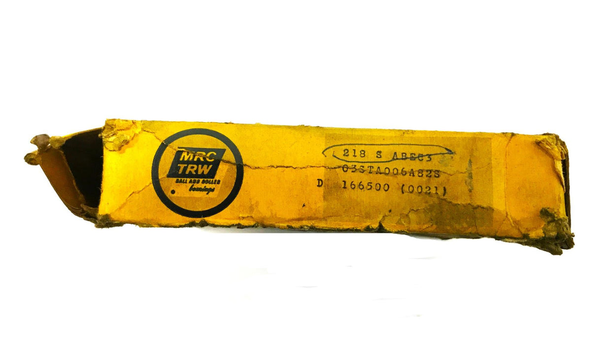 MRC TRW Cylindrical Bore Deep Groove Ball Bearing 218S-ABEC3 NOS