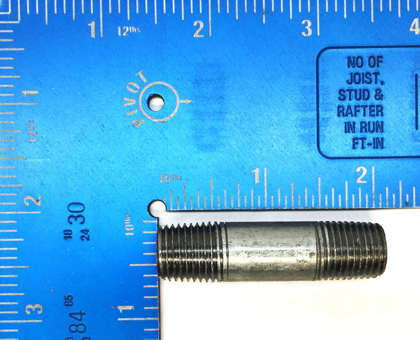 STZ 1/4" x 2" Galvanized Steel Pipe Nipple 501330 [Lot of 5] NOS
