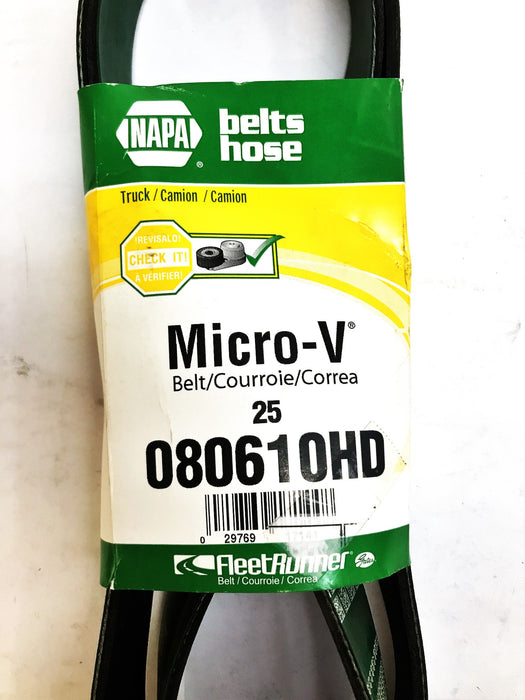 NAPA Gates Micro-V V-Belt 080610HD NOS