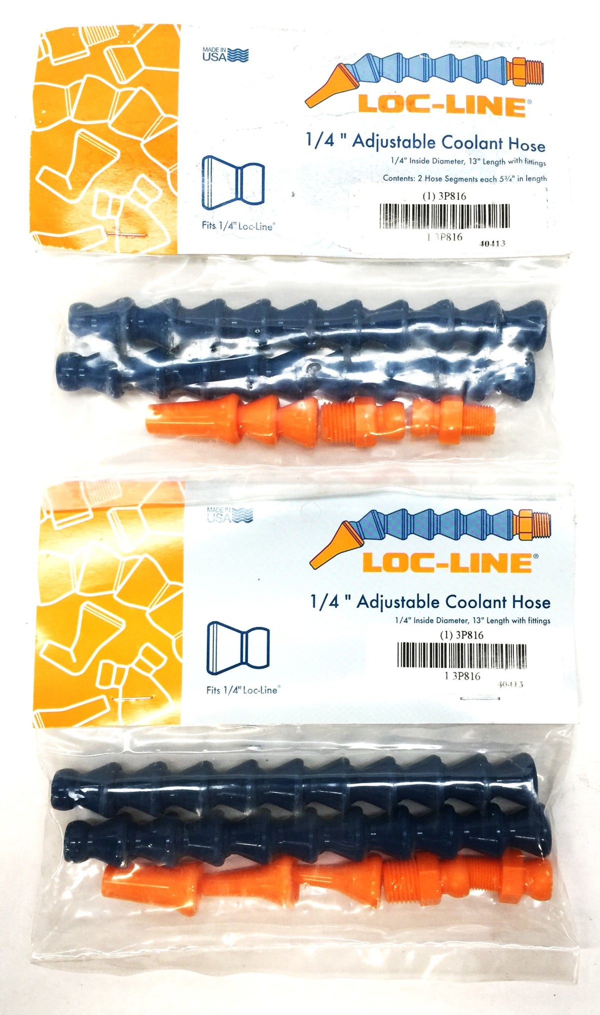 Manguera de refrigerante ajustable Loc-Line de 1/4