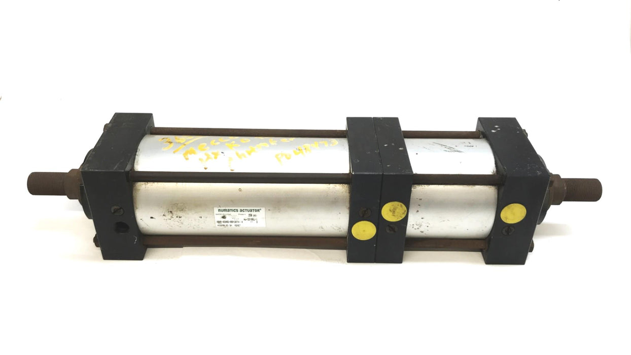 Numatics Actuator Cylinder X0AR-02A6D-BBK207A USED