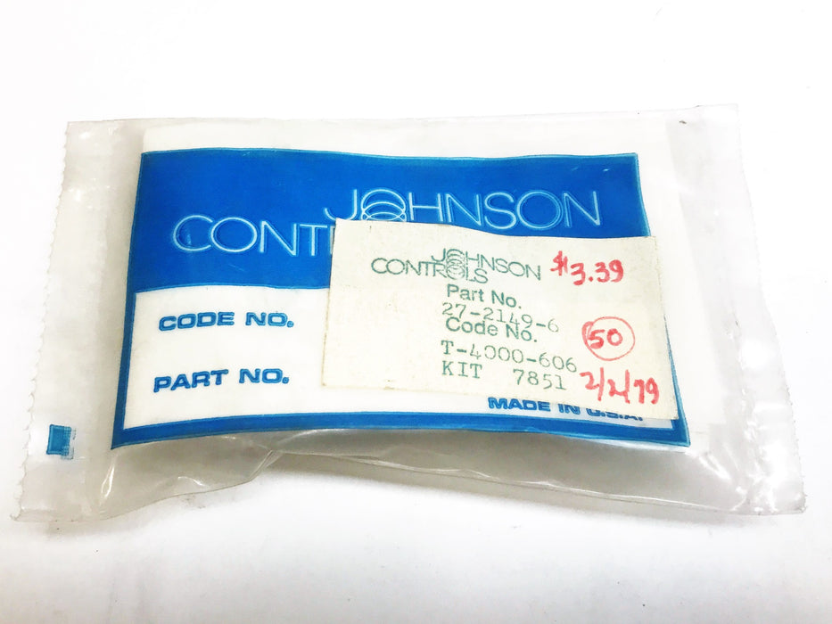 Johnson Controls Repair Kit No.7851 27-2149-6 [Lot of 2] NOS