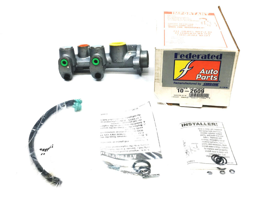 Federated Auto Parts Cardone Master Cylinder 10-2609 REMANUFACTURED