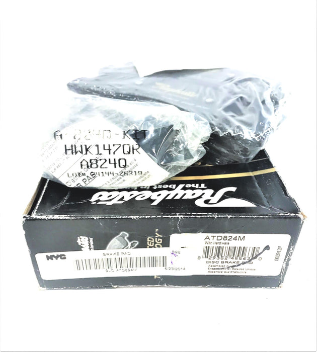 RAYBESTOS SEMI METALLIC DISC BRAKE PADS ATD824M NOS