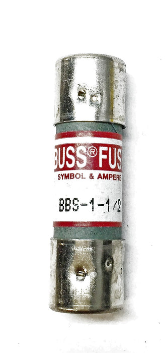 Bussmann Buss Fuses BBS-1-1/2 (Pack of 10) NOS