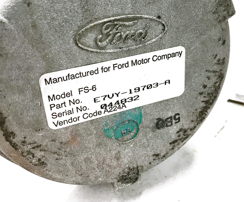 Motorcraft A/C Compressor Assembly YC-53 (E7VY-19703-A) NOS