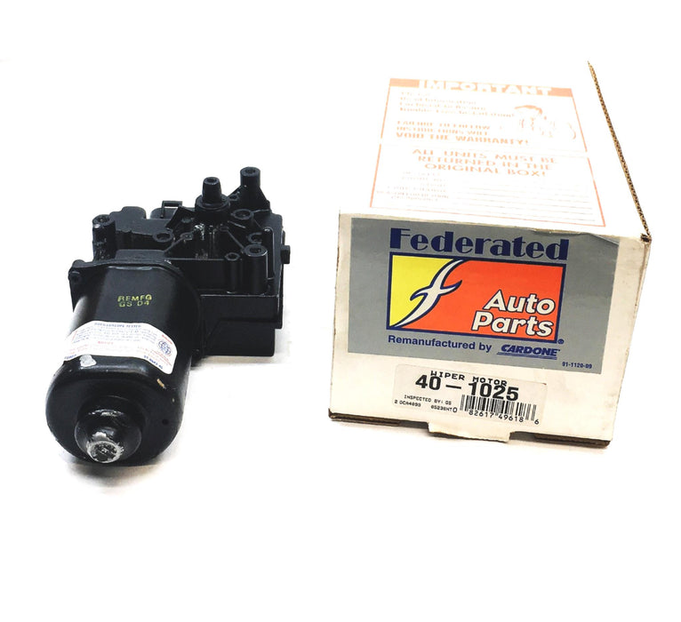 Federated Auto Parts Cardone Wiper Motor 40-1025 REMANUFACTURED