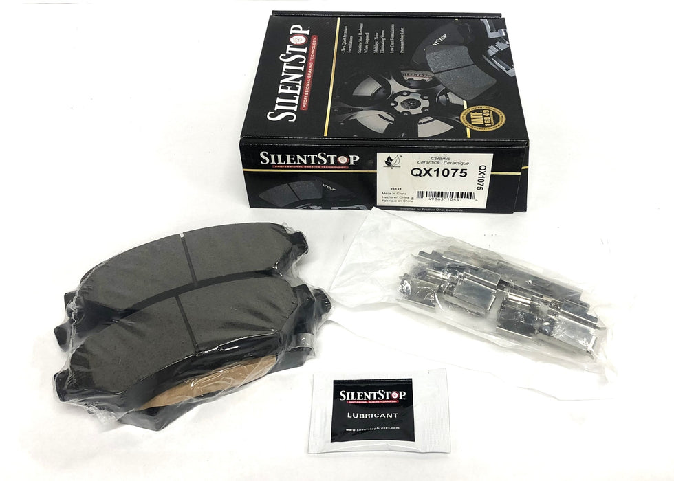 Silent Stop Ceramic Brake Pad Kit QX1075 NOS