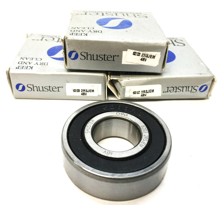 Shuster Roller Bearing 62032RSJEM 48V [Lot of 3] NOS