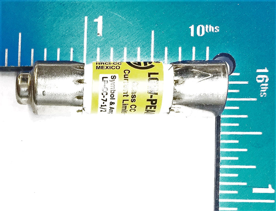Bussmann Buss Low-Peak Class of CC Fuses LP-CC-7-1/2 (Pack of 10) NOS