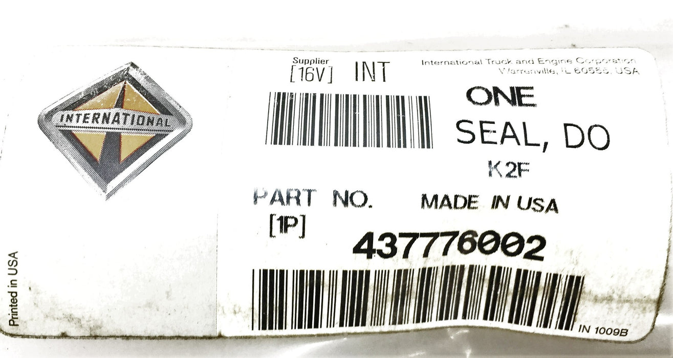 International/Navistar Door Seal OEM 437776002 NOS