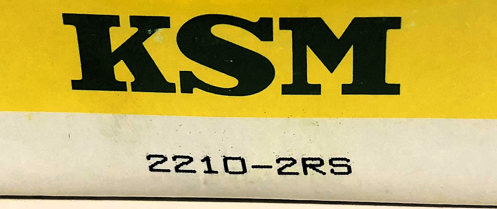 KSM Ball Bearing 2210 (2210-2RS) NOS