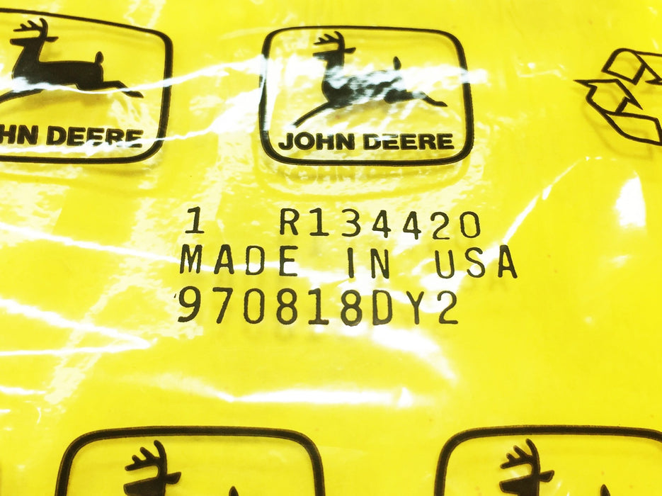 John Deere OEM Refrigerant Information Decal R134420 NOS