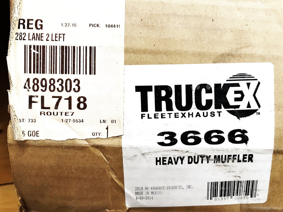 AP Exhaust Products Muffler 3666 NOS