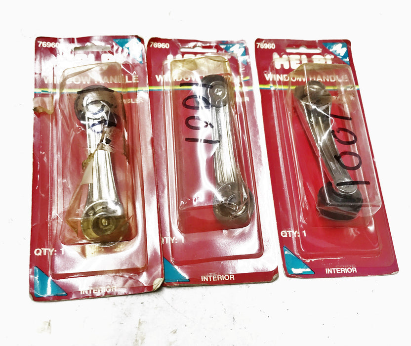 Dorman "Help!" Replacement Interior Window Crank Handle 76960 [Lot of 3] NOS