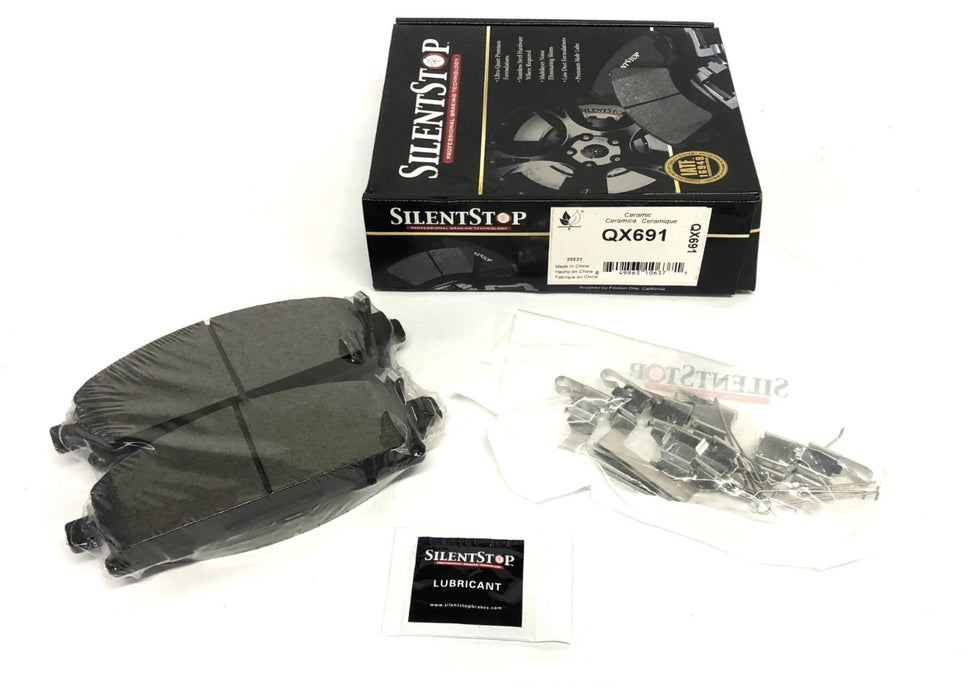 Silent Stop Ceramic Brake Pad Kit QX691 NOS