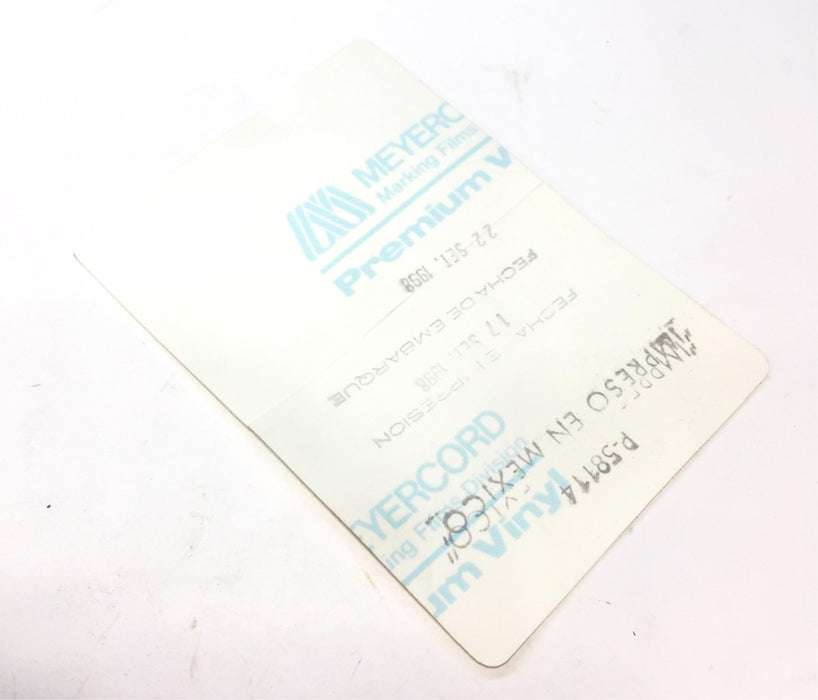 John Deere OEM Caution Decal P58114 NOS