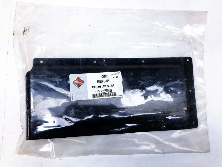 International Left Side Bumper End Cap 426580002 NOS