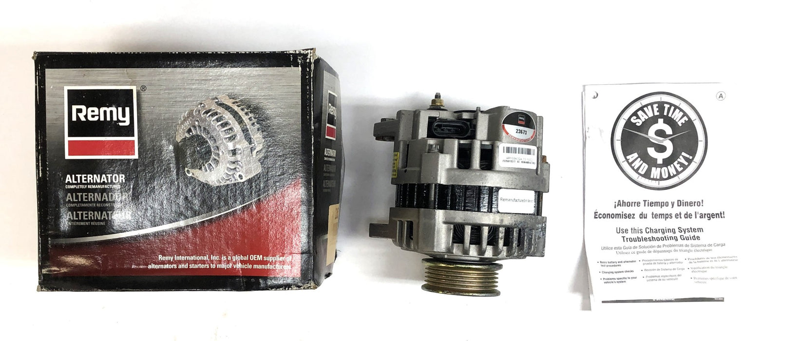 Remy Alternator 23673 REMANUFACTURED