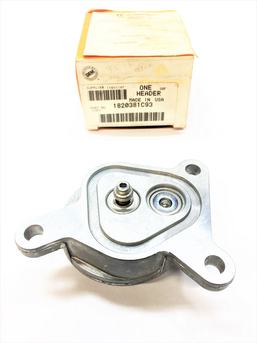 INTERNATIONAL TRUCK and ENGINE Coolant Filter Header Assembly 1820381C93 NOS